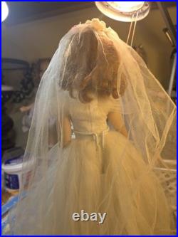 BEAUTIFUL 15 Madame Alexander Jointed Elise Bride Doll Circa 1957