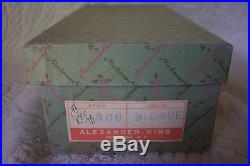 BEAUTIFUL Early Strung Madame Alexander-kins Doll in Vintage MA Box