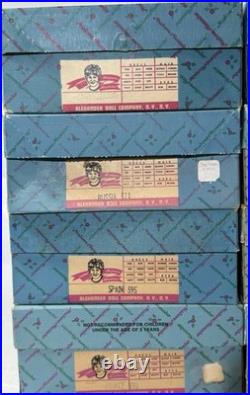 BIG LOT! 12 Madame Alexander 8 Doll Lot w Original Boxes A+ Condition VINTAGE
