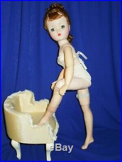 Beautiful 1950's Madame Alexander 20 Cissy doll + vintage undergarments
