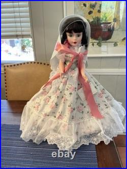 Beautiful 21 Madame Alexander Scarlett O`hara Doll In Picnic Dress #0475