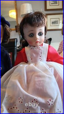 Beautiful Set of six Madame Alexander Little Women Dolls 11 to 12 inch READ