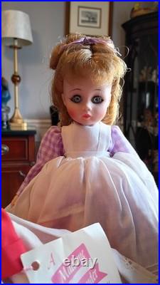 Beautiful Set of six Madame Alexander Little Women Dolls 11 to 12 inch READ