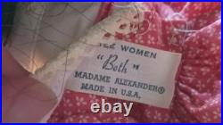 Beautiful Set of six Madame Alexander Little Women Dolls 11 to 12 inch READ