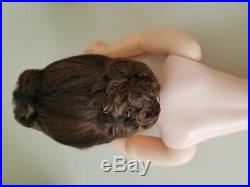 Beautiful original Cissy Brunette with fancy up do hairstyle 1956