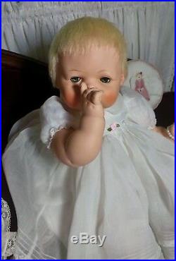 Big Beautiful 24 Vintage Madame Alexander Kitten Baby Doll
