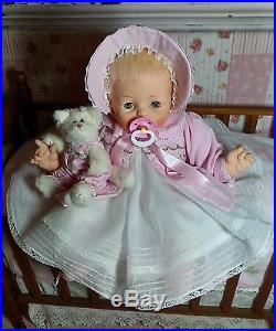 Big Vintage Madame Alexander Kitten Baby Doll 24