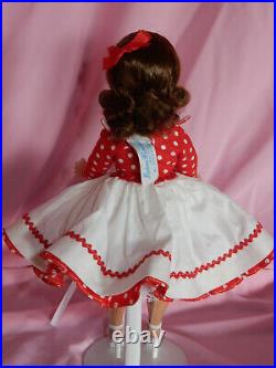CHARMING Madame Alexander 1950's Cissette in Rare Square Dance Outfit