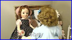 CISSY BINNIE WALKER 24 Madame Alexander 1955 BLONDE ORIG PINK DRESS! OOAK! TLC