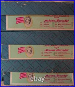 COMPLETE Madame Alexander First Lady Doll Collection Series III ORIGINAL BOX