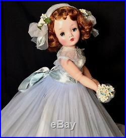 C. 1950s CISSY 21 Bridesmaid Doll TAGGED MINT Madame Alexander Hard Plastic