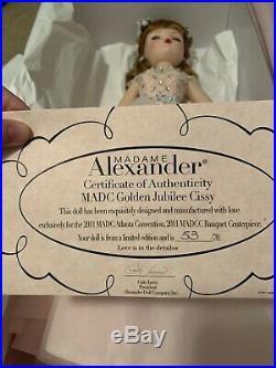 Cissy centerpiece MADC 2011 Golden Jubilee Doll NRFB