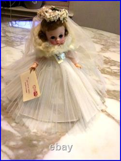 Collectible Rare Vintage 1950s #383 By Madame AlexanderWendy Bridal Doll