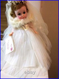 Collectible Rare Vintage 1950s #383 By Madame AlexanderWendy Bridal Doll