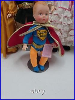 Collection Lot Of 11 Madame Alexander Dolls W Stands Prince Charming Opera+++