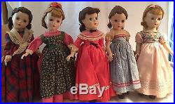 Complete Set of 14 Madame Alexander Little Women Dolls