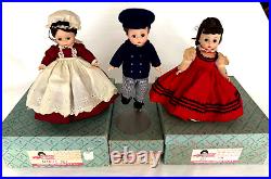 Complete Set of 6 Little Women 8 Madame Alexander Dolls 1960s with Stands & Boxes