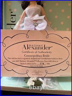 Cosmopolitan Bride Madame Alexander 2007 #274 Of 400 NRFB