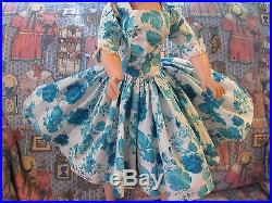 Crisp Madame Alexander Cissy 1958 Camellia Dress w Fresh Tag, No Defects