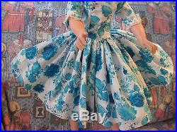 Crisp Madame Alexander Cissy 1958 Camellia Dress w Fresh Tag, No Defects