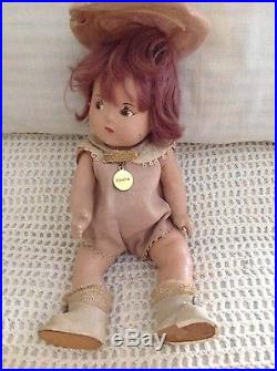 DIONNE QUINT TODDLERS 7-1/2 INCHES TALL ALL ORIGINAL 1936