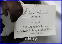 EXQUISITE MADAME ALEXANDER CISSY-'CAFE ROSE'- Circa1996 21 INCH