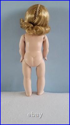 Early Madame Alexander-Kin 1953 Heavier Body Strung Doll SLNW in School Outfit