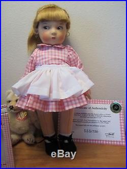 Edith the Lonely Doll Haut Melton 555/750 EUC