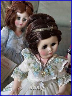 Elegant Dolls by Madame Alexander Six of The First Ladies Series Two 12 Clean