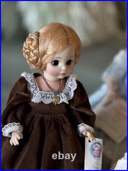 Elegant Dolls by Madame Alexander Six of The First Ladies Series Two 12 Clean