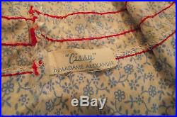 Exceptional Vintage Madame Alexander Tagged Cissy Dress
