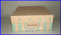 French Court Girl Madame Alexander 8 Ltd Ed 262/500 Doll #40790 Box