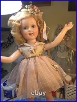 GORGEOUS! Madame Alexander 18 Sonja Henie Composite Skater 1930s Doll Tagged