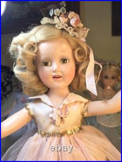 GORGEOUS! Madame Alexander 18 Sonja Henie Composite Skater 1930s Doll Tagged