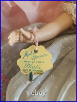Gorgeous 1949 Madame Alexander Little Women BETH Doll / Wrist Tag & Box