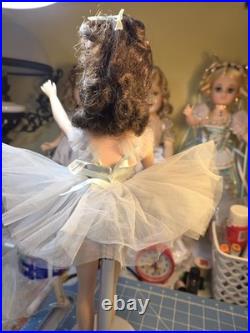 Gorgeous! Madame Alexander 17 Retired 1966 Dark Eyed Elise Ballerina All Orig