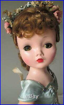 Gorgeous Madame Alexander 20 Cissy Doll in Original Tagged Gown 1955
