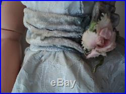 Gorgeous Tagged Cissy Gown and Matching Peticoat. Lovely Condition