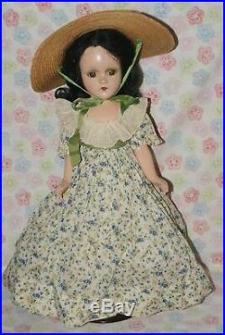 Gorgeous! Vintage Tagged 18 Scarlett O'Hara Madame Alexander Composition Doll