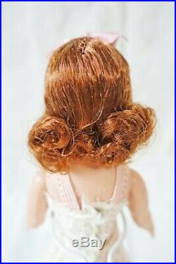Gorgeous Vtg 1957 Madame Alexander Auburn Hair Cissette #900 withbox & Brochure