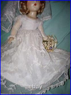 HTF Antique Madame Alexander 1942 FAO Scwartz Trousseau Set & 2 Dolls