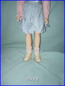 HTF Antique Madame Alexander 1942 FAO Scwartz Trousseau Set & 2 Dolls