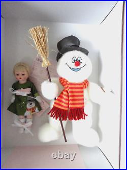 HTF Madame Alexander Frosty The Snowman doll plush set # 41885 Ltd Ed 244 of 500