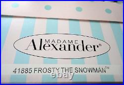 HTF Madame Alexander Frosty The Snowman doll plush set # 41885 Ltd Ed 244 of 500