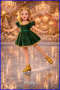 HUGE RARE! 21.5 Madame Alexander Sonja Henie Composite Skater All Original