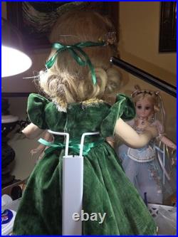 HUGE RARE! 21.5 Madame Alexander Sonja Henie Composite Skater All Original