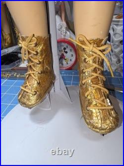 HUGE RARE! 21.5 Madame Alexander Sonja Henie Composite Skater All Original