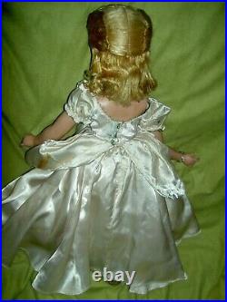 Handsome 1950 hard plastic, tagged Mme. Alexander 18 PRINCE CHARMING doll, XLNT