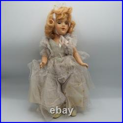 Hard Plastic Bride Doll Sleep Eyes (Possible Madame Alexander / Mary Hoyer)