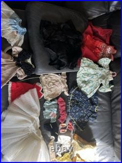 Huge LOT of Madame Alexander Dresses Clothes Wendy Doll 1950s Vintage Rare Look
